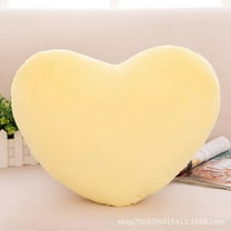 EGNMCR Heart Pillow Throw Pillow Plush Fluffy, Cute Soft Throw Cushion, Valentines Day,Thanks Giving Days,Valentine's Day Decorative for Home Bed Couch Heart Shape
