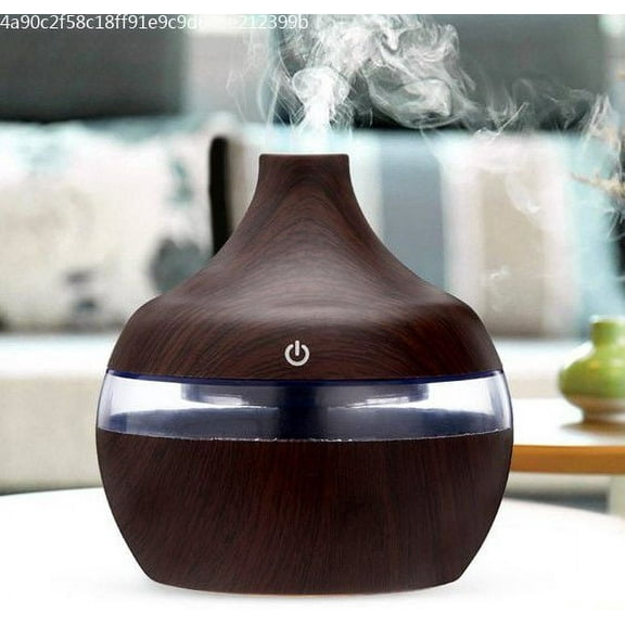 SDJMa Aroma Essential Oil Diffuser, 300ml Ultrasonic Cool Mist Humidifier , Modern Style, Quiet, 7-color LED Light, Child & Pet Safe Humidifier for Home,Yoga,Office,Spa,Bedroom,Baby Room