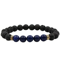 SDJMa Bead Chakra Bracelet 7 Chakras Healing Crystals Bracelet Yoga Stone Beads Bracelets Meditation Relax Anxiety Bangle for Womens Mens