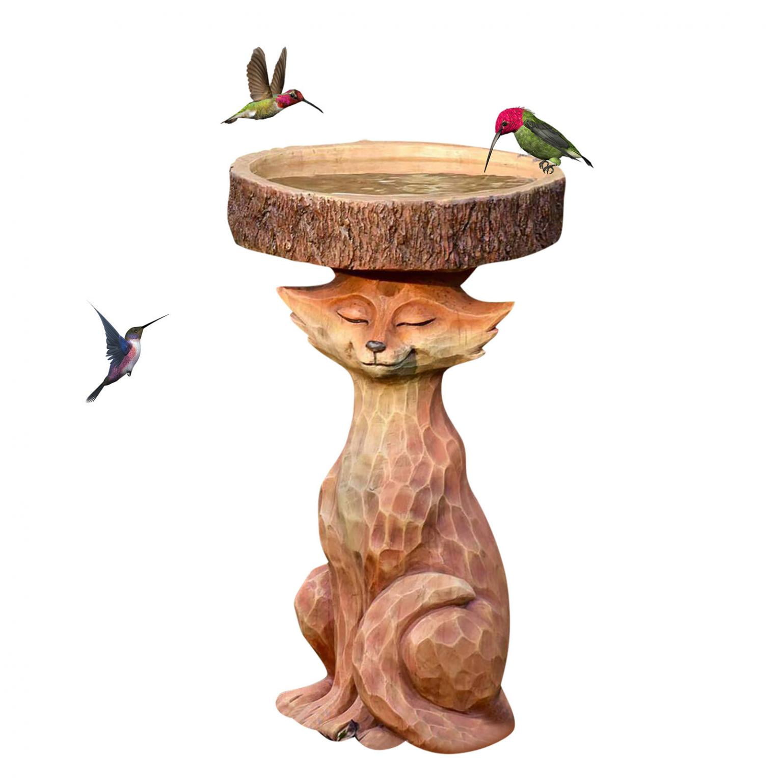 Clearance! SDJMa Bird Bath Bowl for Garden, Yard and Patio Decor, Multi ...