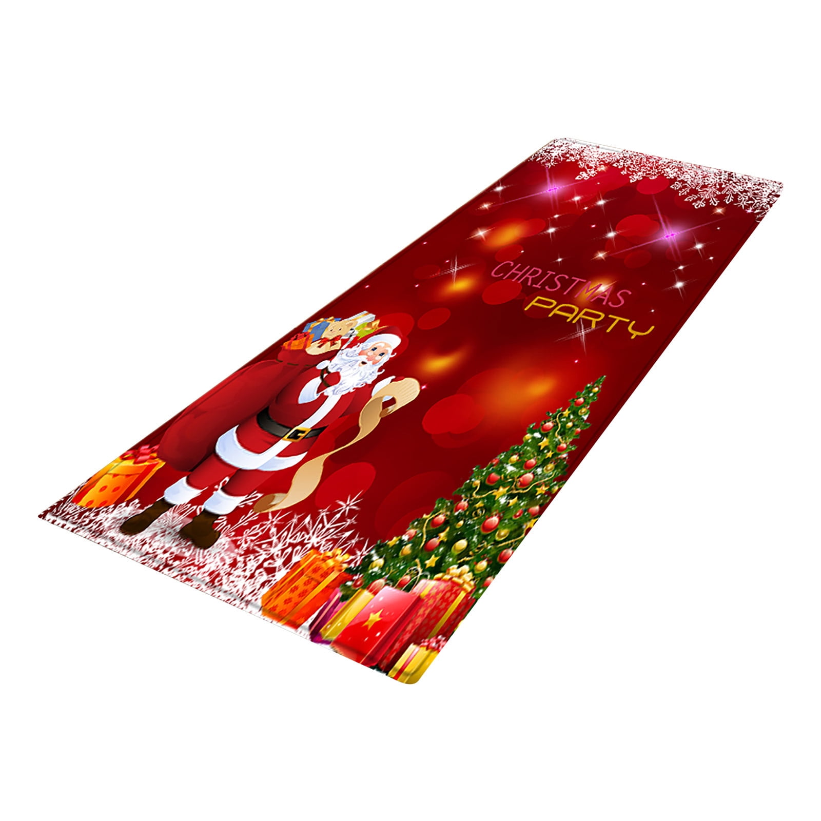Clearance! EQWLJWE Christmas Kitchen Rugs and Mats Christmas Snowman