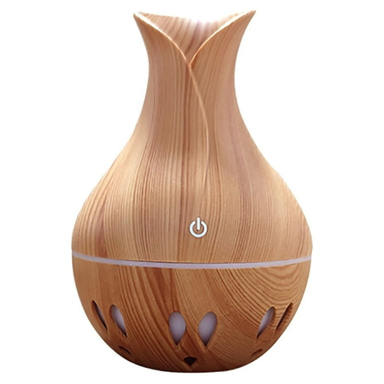 Ceramic Essential Oil Diffusers for Home Large Room, Aromatherapy Scent Air  Diffuser Ultrasonic Aroma Defusers 500ml with Timed—Wood