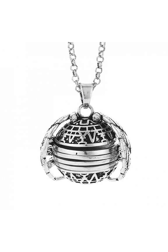 Expanding Magic 4 Photo Pendant Memory Floating Photo Locket Necklace Angel Wings Flash Box Album Necklaces for Women Men