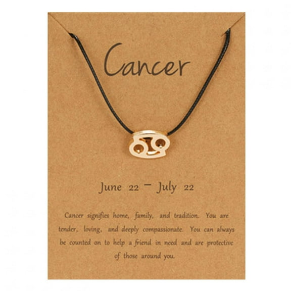 SDJMa Gold Zodiac Couple Bracelet for Women Teen Girls,Hand Made Stainless Steel Astrology Constellation Bracelet/Anklet Friendship Promise Jewelry Gift Card