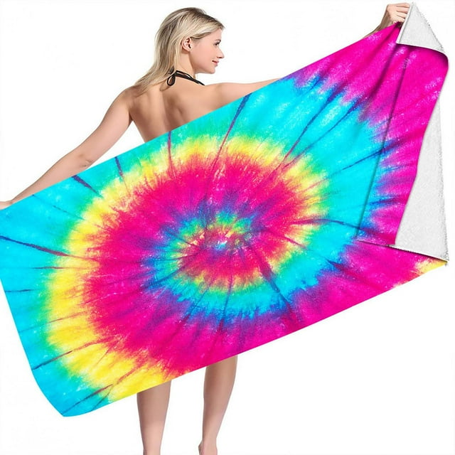 Clearance! EQWLJWE Microfiber Beach Towel Oversize Clearance Towels