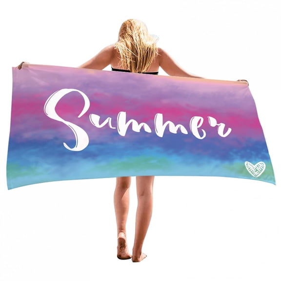 SDJMa Microfiber Sand Free Beach Towel-Quick Dry Super Absorbent Oversized Large Thin Towels Blanket for Travel Pool Swimming Bath Camping Yoga Girls Women Men Adults 30”x60”