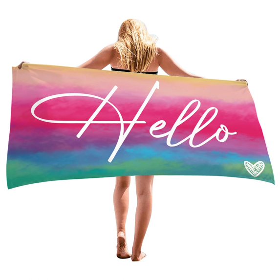 SDJMa Microfiber Sand Free Beach Towel-Quick Dry Super Absorbent Oversized Large Thin Towels Blanket for Travel Pool Swimming Bath Camping Yoga Girls Women Men Adults 30”x60”