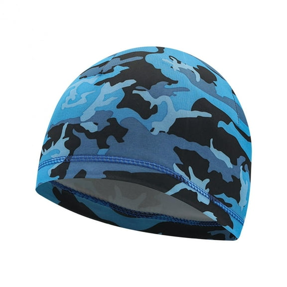 SDJMa Outdoor Cooling Skull Cap Outdoor Cycling Cap Bicycle Lining Quick-drying Helmet Liner Cap Breathable Sports Cap Lightweight Cycling Cap Running Head Cap for Men Women