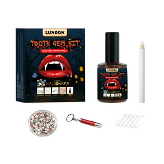 Tooth Gem Kit, Tooth Crystal Set with Light and Glue,Fashionable