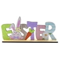 thumbnail image 1 of Clearance!!!Easter Wood Dwarf Tabletop Ornaments Decor - Easter Wooden Dwarf Centerpiece Table Sign Decor, Easter Figurines Tabletopper Ornaments, 1 of 6