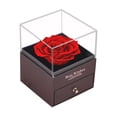 thumbnail image 1 of Clearance! Eeatig Storage Everlasting Flower Gift Box Rose Preservation Flower Box Valentine's Day Mother's Day Handmade Rose Box Jewelry Box Household Essentials Red, 1 of 8