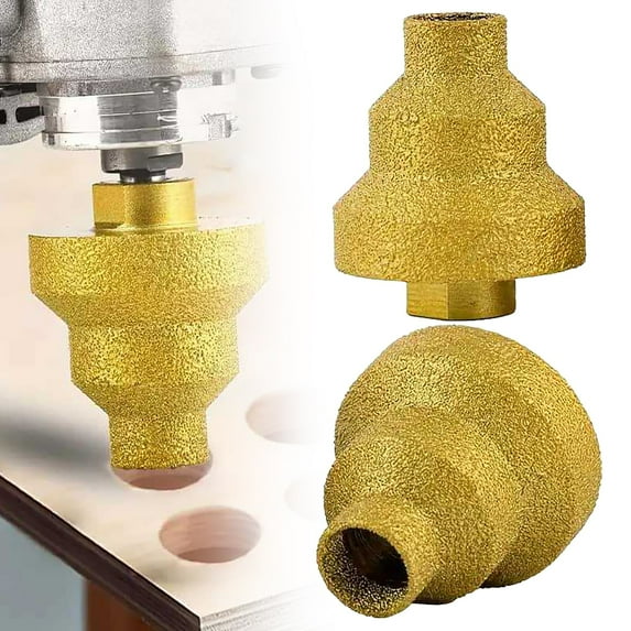 Clearance!Effective Drill Bits Suitable For Metal Concrete Ceramic Tiles And Engineering Stone 203550mm Chamfered Multi Layer Conical Household Tools