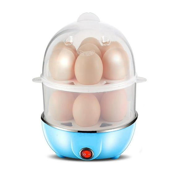 Clearance Egg Steamer under $10,Eggs Cooker Double Breakfast Machine Stainless Steel Multi Function Steamer