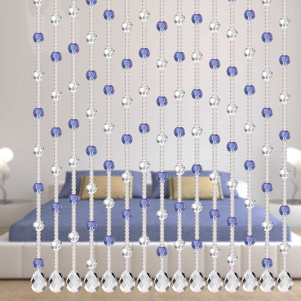Clearance!Egooesam Beaded Curtain,Door Curtain,Crystal GlBead Curtain Luxury Living Room Bedroom Window Door Wedding Decor,Bedroom Decor,Clearance Sale
