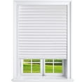 thumbnail image 1 of Clearance!Egooesam Household Cordless Blind Light Filtering Fabric Pleated Shade For Balcony Cafe Window Bathroom Curtain (White 60*150cm), 1 of 9