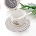 thumbnail image 1 of Clearance!Egooesam Kitchen Essentials,Round Placemats,18cm Cotton Insulation Mat Meal Mat Woven Anti Scalding Table Mat Bowl Mat Nordic Simple Pot Mat Cotton Insulation Mat,Accessories,White, 1 of 7