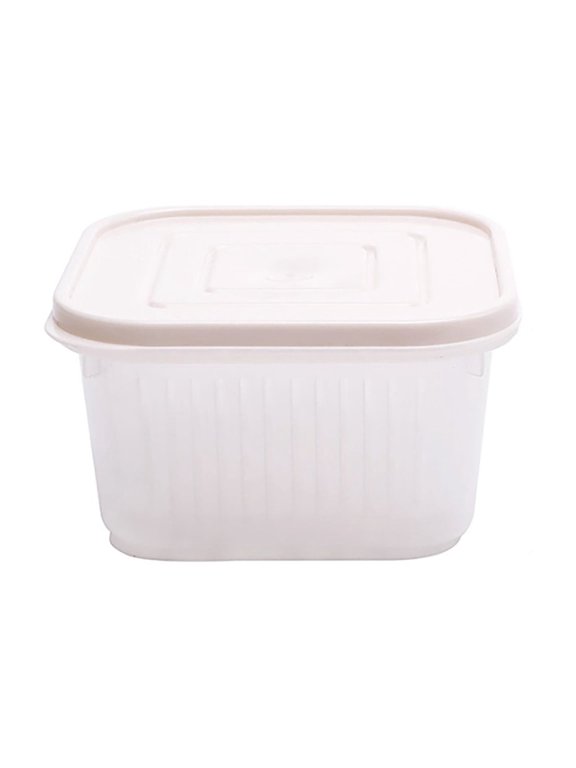Clearance!Egooesam Tupperware Sets With Lids,Food Storage Container With Cover Sealed Compartment Dripping Transparent Kitchen Supplies,Clearance Sale