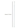 thumbnail image 1 of Clearance! Eguiwyn Extendable Rod Spring Loaded Extendable Telescopic Net Voile Tension Curtain Rail Pole Rod Rods White, 1 of 2