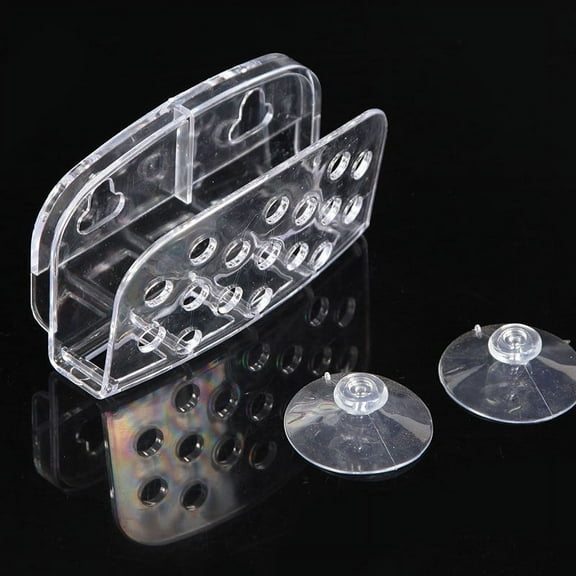 Clearance! Eguiwyn Kitchen Sink Drain Rack Sponge Holder for Kitchen Suction Cup Dish Sponge Holder Organizer Clear