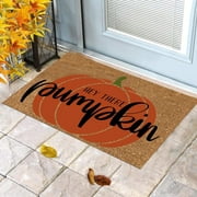 Clearance! Eguiwyn Pumpkin Doormat Pumpkin Decor Funny Door Mat Fall Welcome Mat Fall Decor Rug