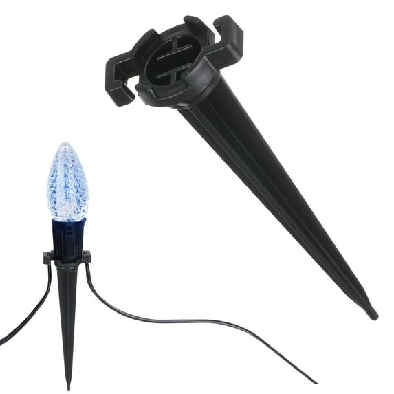 Clearance Electrical Tools under $10,4.5inch Universal Light Stake For C7C9 Light Yard Lawn Stakes decoration Outdoor