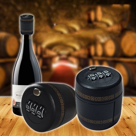 Clearance Electrical Tools under $5,Protected Bottle Wine Password Bottle Lock Lock Keeping Wine Fresh Combination Electrical Tools