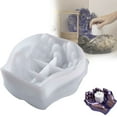 thumbnail image 1 of Clearance Epoxy silicone mold under $6,Hand For Resin Hand Shape Tray Silicone For Epoxy Casting Unique Resin DIY Jewelry Storage Dish Candle Holder Succulent Pot Home Decor Craft 1PC, 1 of 8