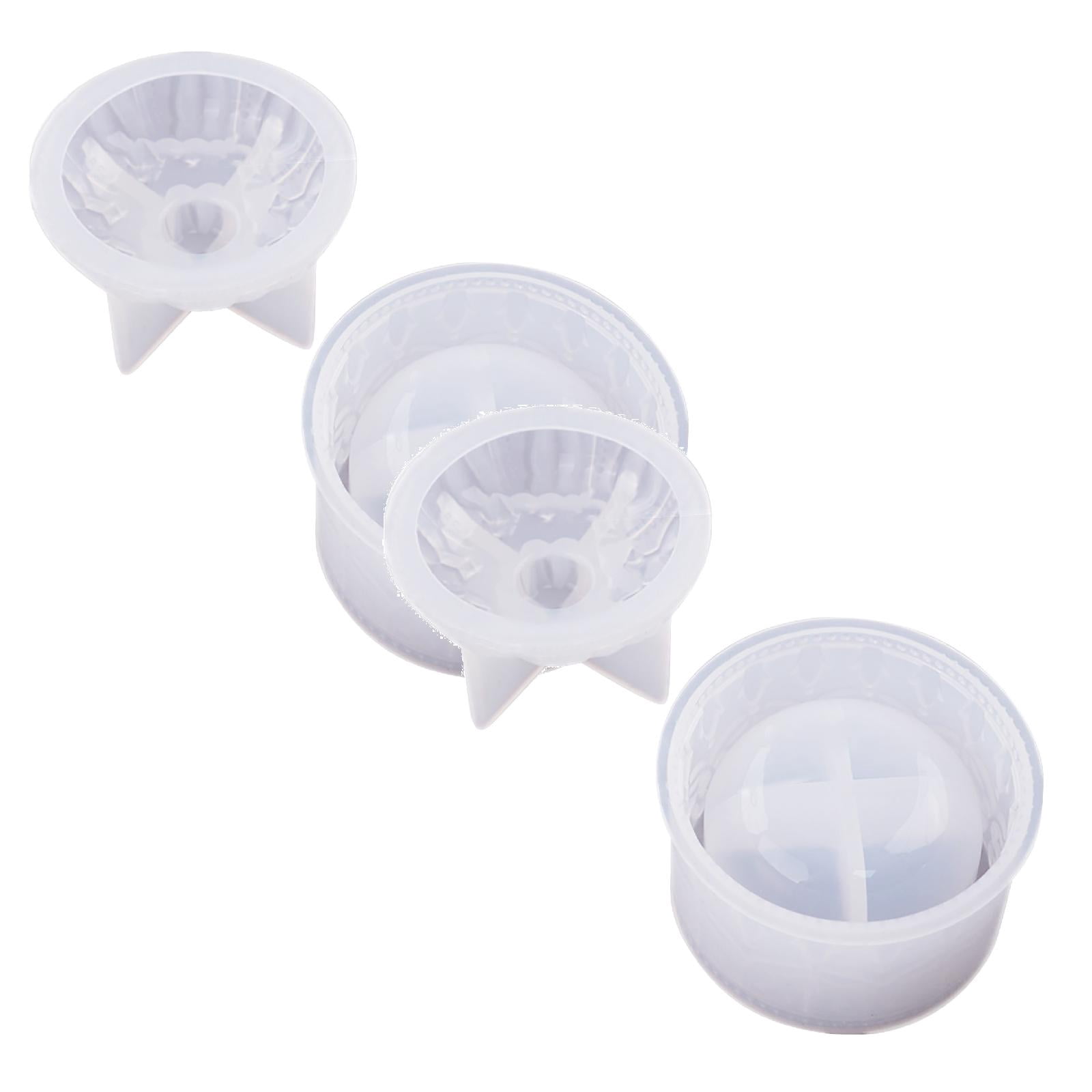 Clearance Epoxy silicone mold under $20,DIY Chic Storage Box Resin Casting With Lids Jewelry Candy Jar Silicone Container Epoxy Resin Silicone 2PC