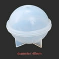thumbnail image 1 of Clearance Epoxy silicone mold under $5,5 Size Silicone Round Ball Silicone Resin Mold Pendant Mold Making Craft DIY 1PC, 1 of 2