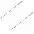 thumbnail image 1 of Clearance Equipment package under $5,Kohlehaken BBQ Zubehör Für Grill Heavy Duty Haken Outdoor Haken Zum Aufhängen Abflussrost Lifter Schürhaken Schachtabdeckung Haken Kamin Feuerstelle Werkzeu, 1 of 8