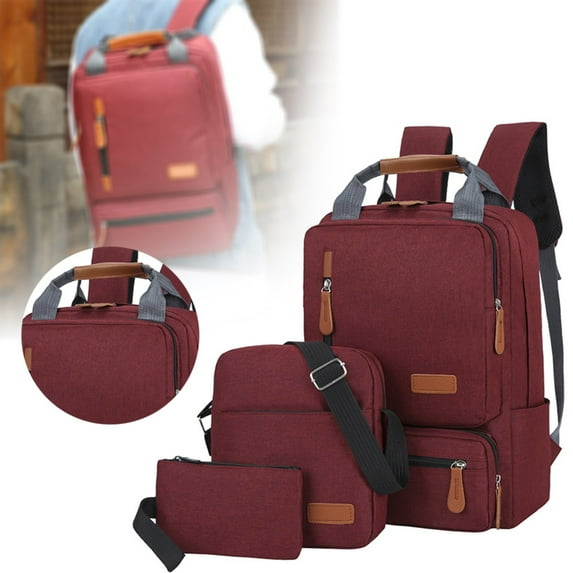 Clearance Equipment package under $9,Backpack For Men Men's Business Backpack Three Piece Set Fashionable Men's Casual Backpack Large Capacity Backpack 1PC