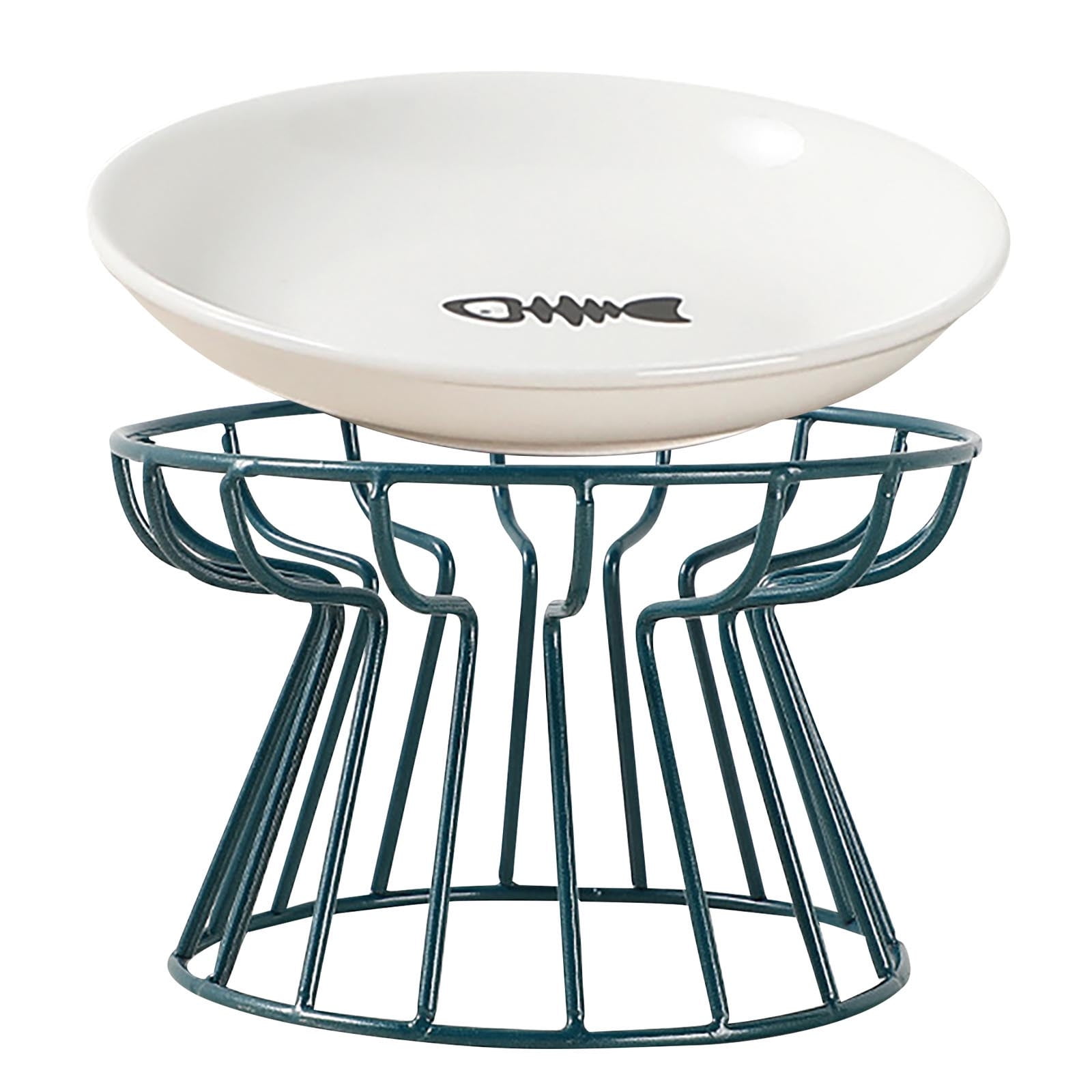 Clearance Ergonomic and AntiWhisker Fatigue Pet Bowl for Cats and