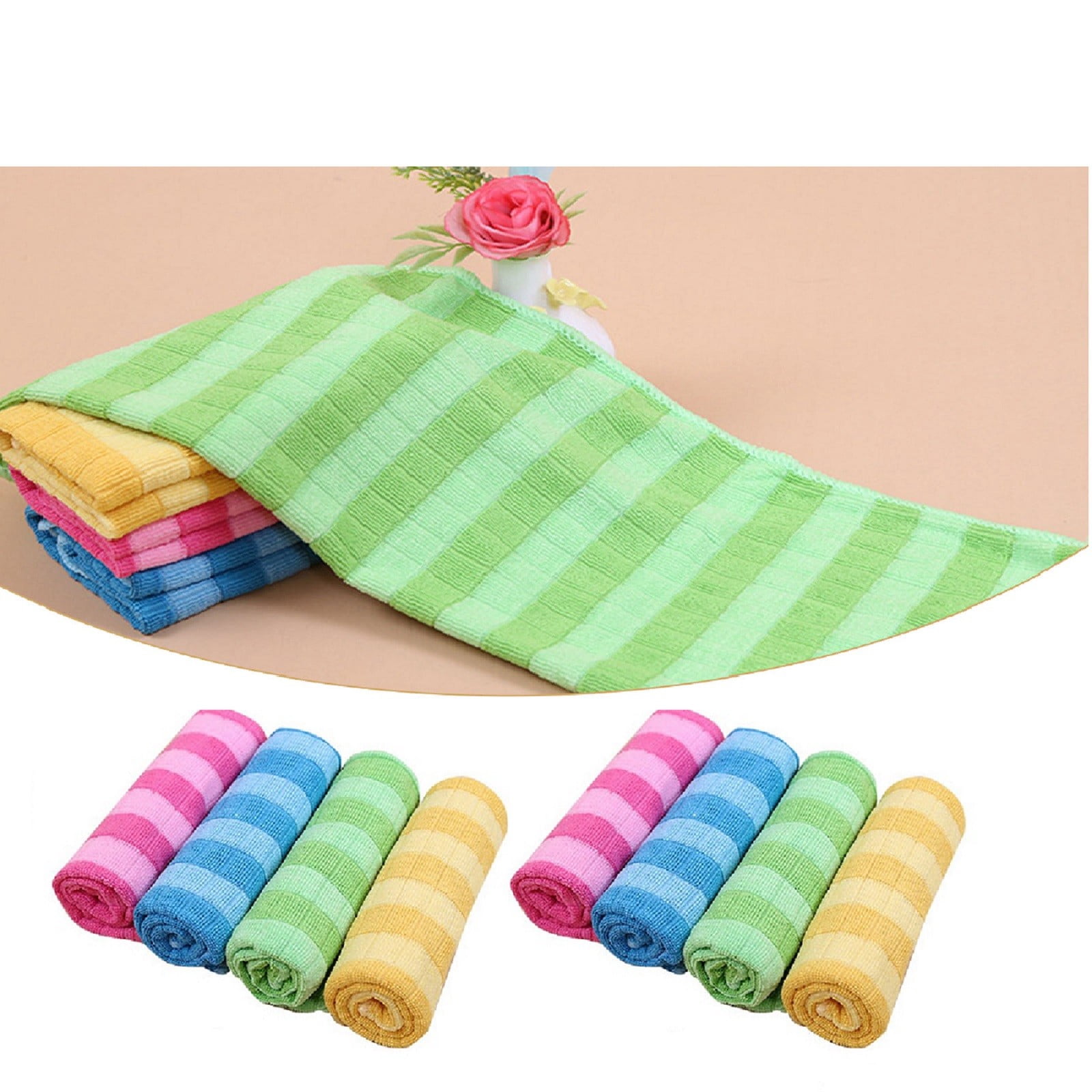 Clearance!Etsjal Blanket,Soft Cloth Car Practical Cleaning Cotton House Kitchen Wiping Towel Cleaning Kitchen Dining & Bar,Travel Essentials