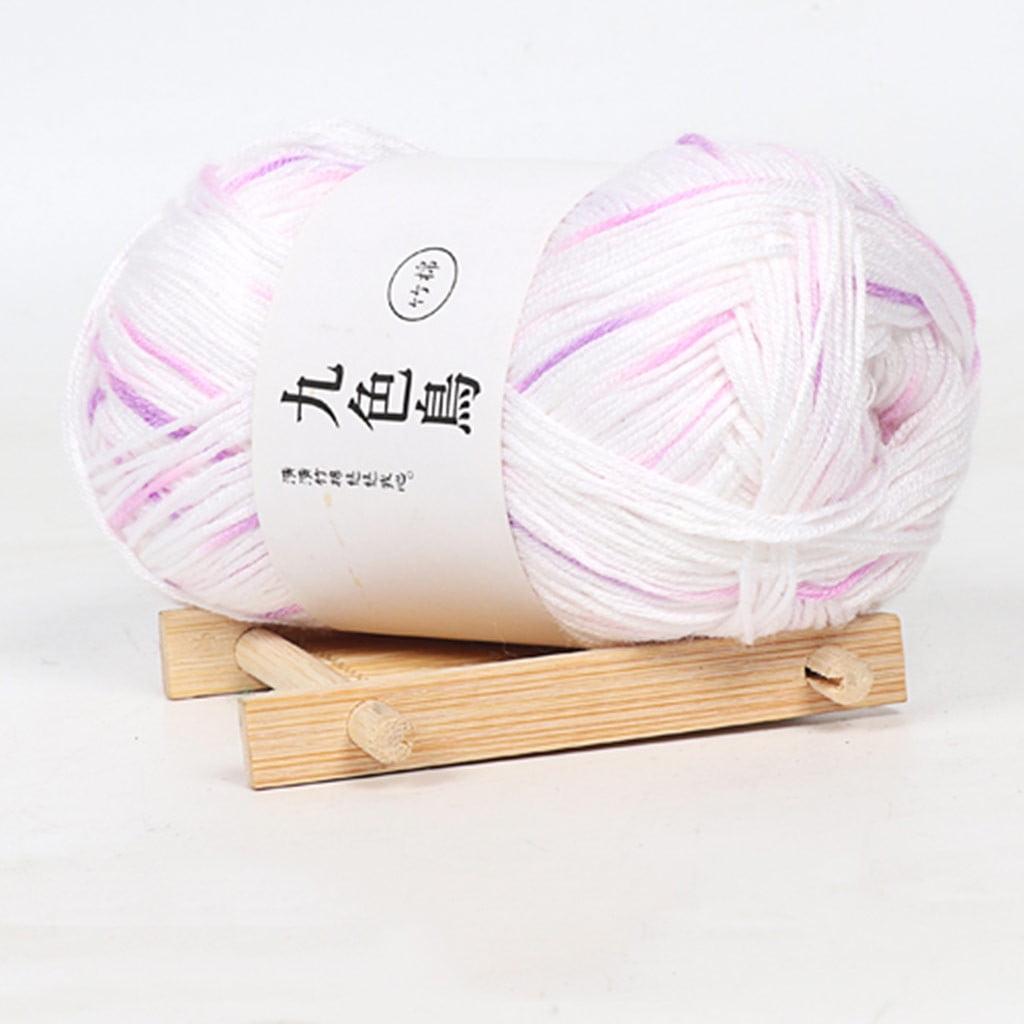 Clearance!Etsjal Yarn For Crocheting,Bamboo Charcoal Cotton Line Fine