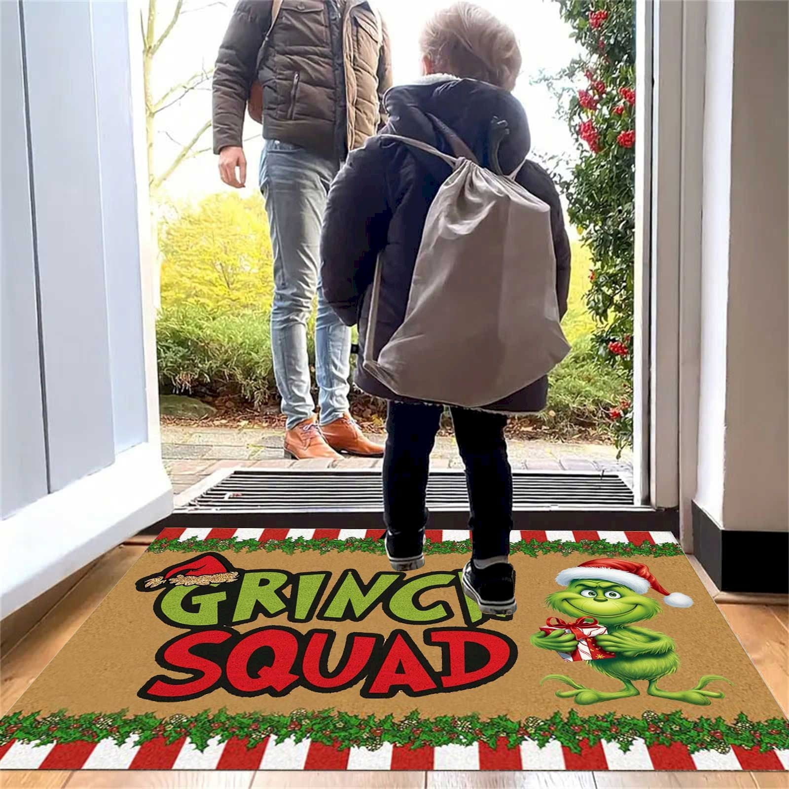 Clearance Event Merry Front Door Mat Christmas Decoration Entrance