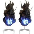 thumbnail image 1 of Clearance Event & Party under $10,2pcs Halloween Floating Fire Artificial FakeFire Floating Props No Flame Illuminated FloatingFireballs Halloween Party Cool Role Playing Decorations For Home, 1 of 7