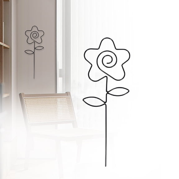 Clearance Event & Party under $5,Metal Wall Decor Metal Wall Art Heart Hanging Decorations Wire Flowers Decor Wall Decals For Kitchen Bathroom Indoor Outdoor Wedding Birthday