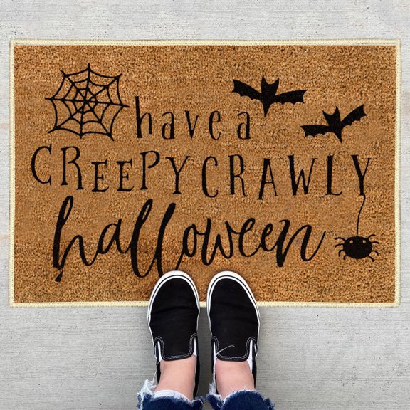 Clearance Event & Party under $5,Decorations Doormat Halloween Blanket Decor Halloween Door Personalized Front Home Decor