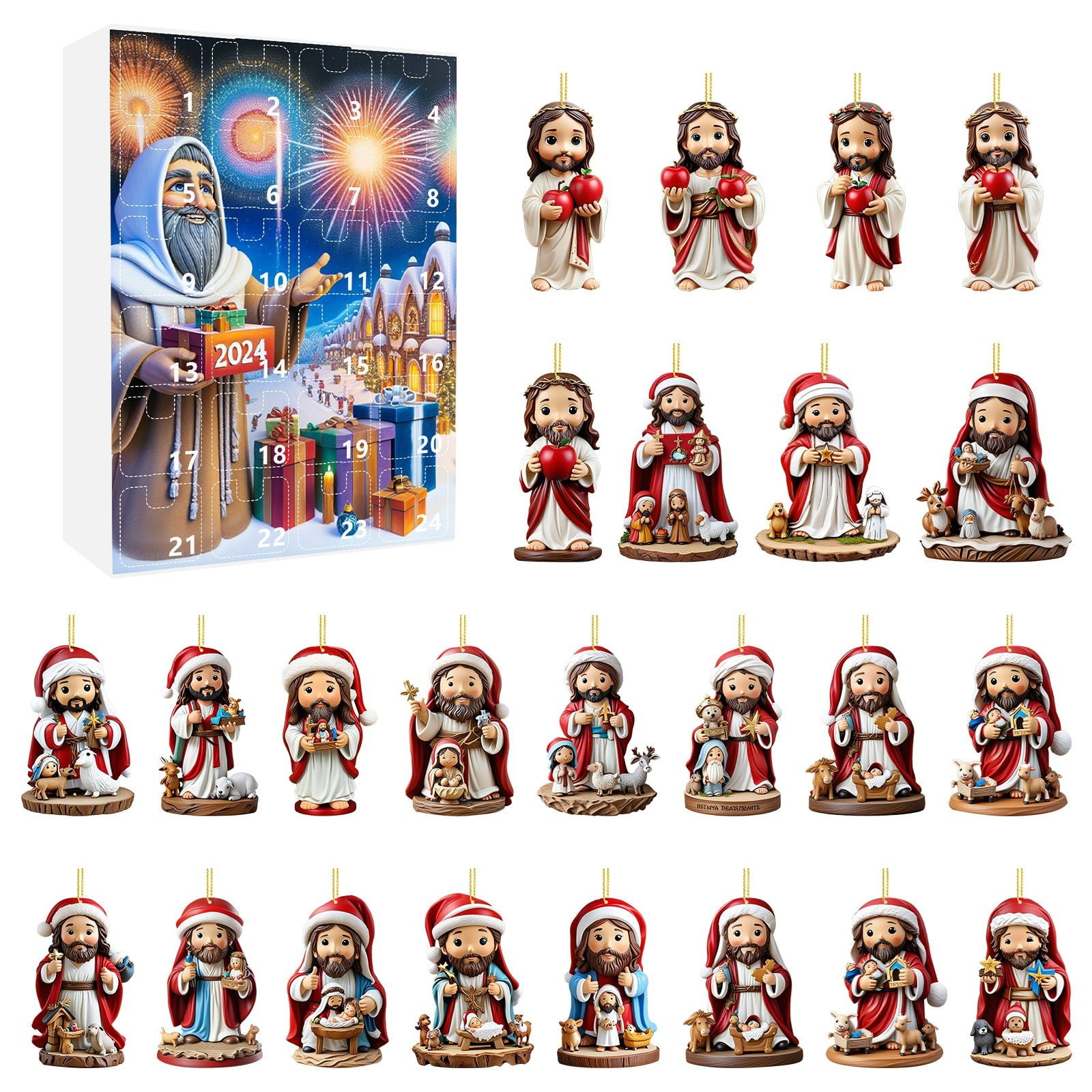 Clearance Exclusive 2024 Advent Calendar 24 Day Countdown Best