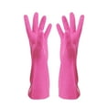 thumbnail image 1 of Clearance! FNGZ Apron Sleeve Gloves Gloves Washing Hand Rubber Long Cleaning Warm Gloves Kitchen Latex Dish Washing Tool Dishes Gauntlets Kitchen Dining Bar, 1 of 4