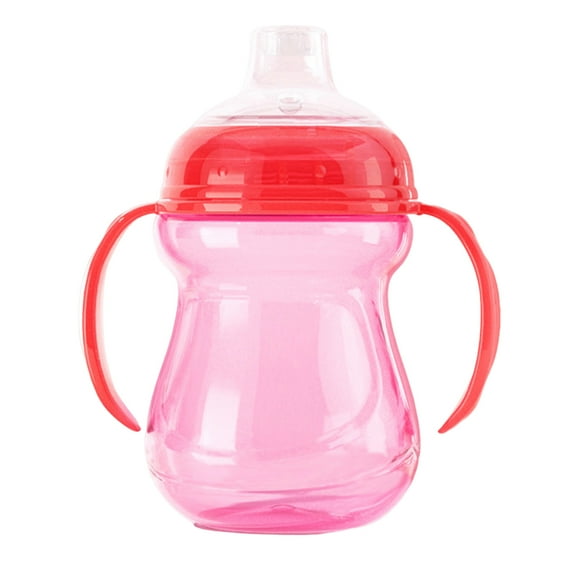 Clearance! FNGZ Bottle 240 Ml Wide Caliber Pp Baby Bottle with Handle Anti Drop Anti Flatulence Plastic Baby Bottle