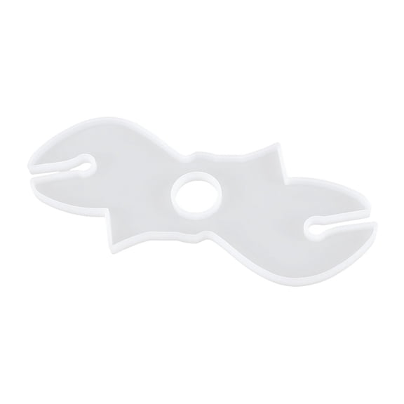 Clearance! FNGZ Cake Mold Wine Goblet Holder Wine Resin Mould Rack Glass Tray Epoxy Silicone Cake Mould White