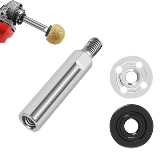 Clearance! FNGZ Electrical Tools Electric Equipment Angle Grinder Extension Connecting Rod 5/8" 11 Thread Angle Grinder Extension Shaft Pratical Fits Model 100 Angle Grinders Polishers (3PCS)