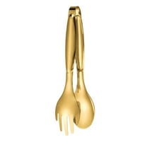 Clearance! FNGZ Food Clips Stainless Steel Saladss Tongs Bbq Kitchen Cooking Food Serving Bar Utensil Tong Gold