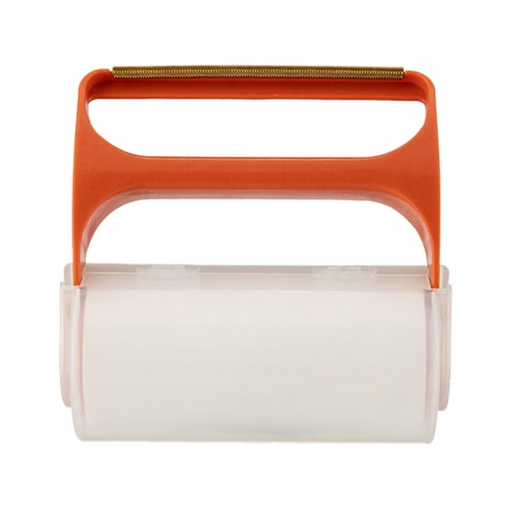 Clearance! FNGZ Hair Absorber Dual Purpose Drum Hair Gluer Hair Scraper Tear Type Clothes Hair Removal Brush Sofa Removal Orange