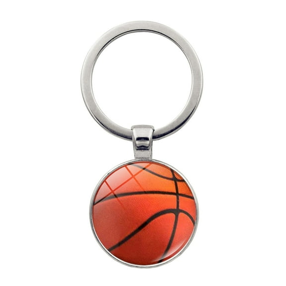 Clearance!FNGZ Hangs Clearance Soccer Basketball Volleyball Keychain Pendant Border European and American Accessories Key Ring Bag Ornament Creative Small Gift