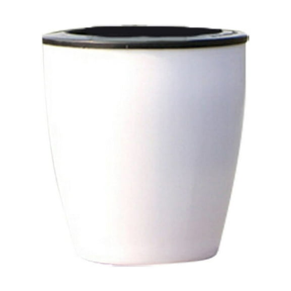 Clearance!FNGZ Home Textile Storage Lazy Flower Pot Automatic Water Absorption Plastic Pot Green Plant Water Culture White S