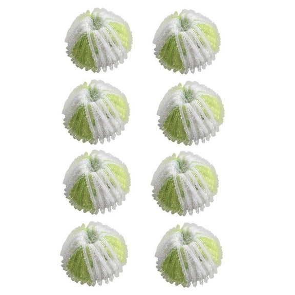 Clearance! FNGZ Laundry Balls Wash Lint Cleaning Grabbing for Washing Laundry Hair Ne Fluff 8Pcs Machine Ball Cleaning Supplies Green