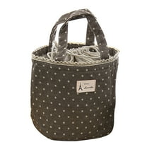 Clearance！FNGZ Lunch Bag Small Lightweight Lunch Bag Insulated Bag Foldable Waterproof Thermal Bag Coffee