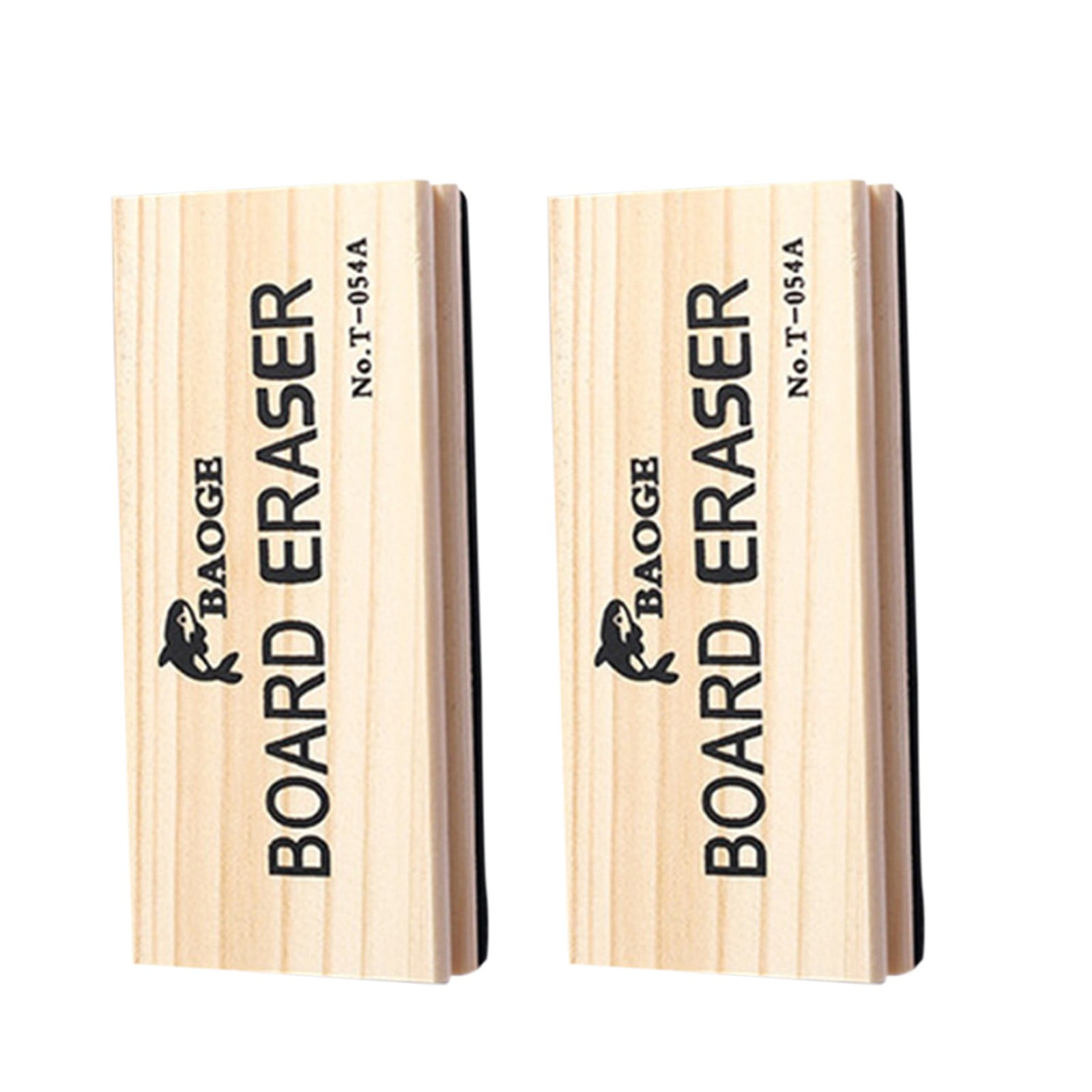 HXDISWSM 4 Pack Chalkboard Erasers - Premium Wool Felt Dustless Blackboard Cleaners With Wood Handle - View #6